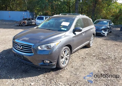 2014 Infiniti Qx60 Hybrid из США, поврежденный, VIN 5N1CL0MM8EC520837